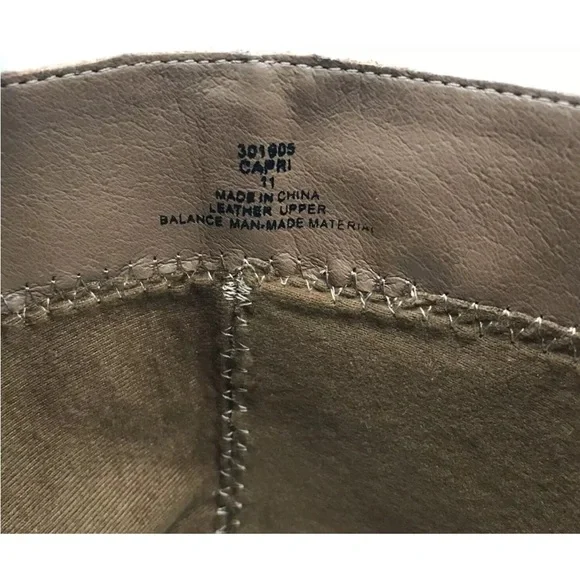 EUC! FRANCO FORTINI Capri Size 11 Cognac Brown Suede Knee High Boots 3.5" Heel - Picture 13 of 13